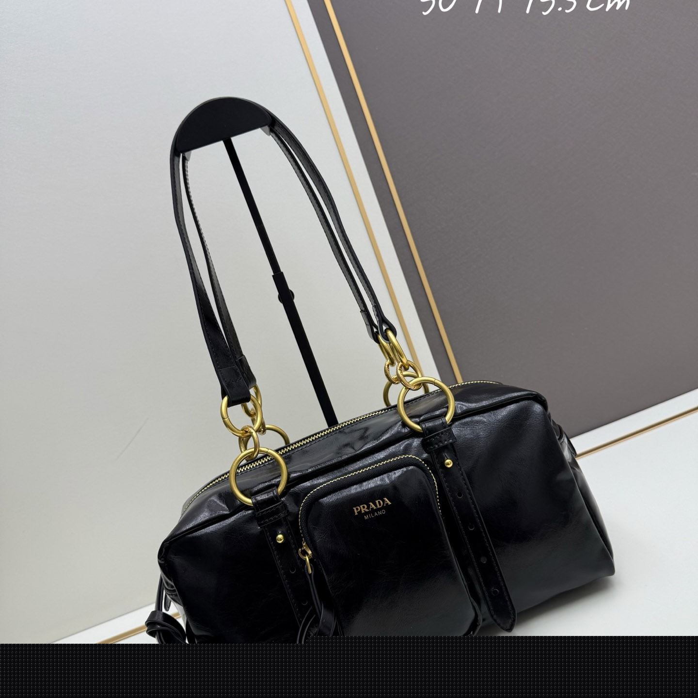 Pra*a top handle bags